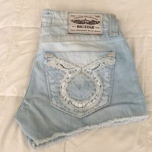 Big star Liv denim shorts
